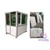 Buy cheap Portable Window 2M Steel Prefab Security Guard House Flexible from wholesalers