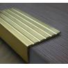 Buy cheap stairway Non slip Tread copper extrusion profiles from wholesalers