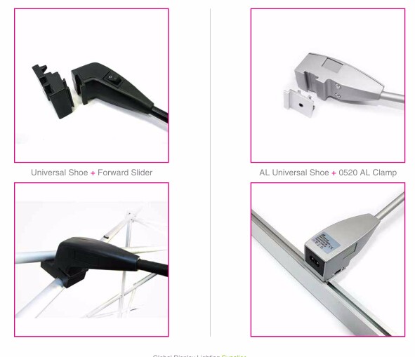 110V Flood light with adaptor, Display light,exhibition arm light, pop-up spotlight can be connected ,LED light