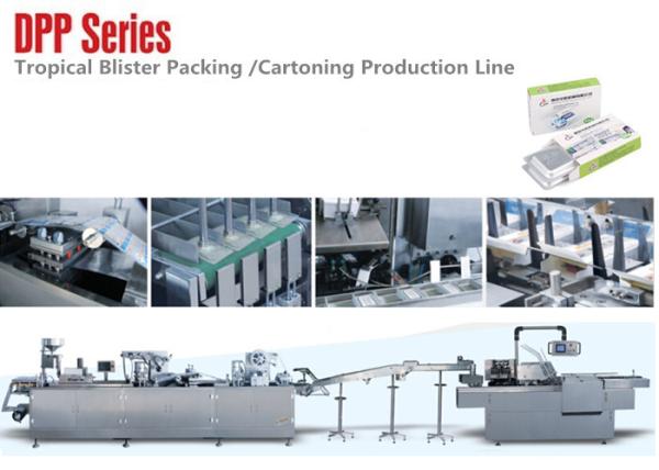Quality High Sealed Tropical Blister Packing Line for Generic Medical Blister Packaging for sale