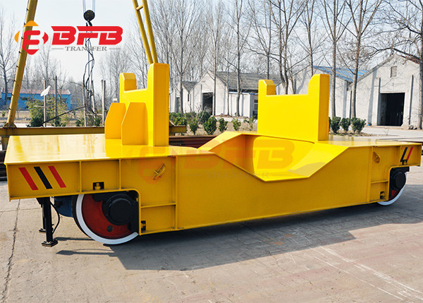 Anti - Heat Outdoor Transfer 20 Tons Ladle Car Traveling On Rail Road