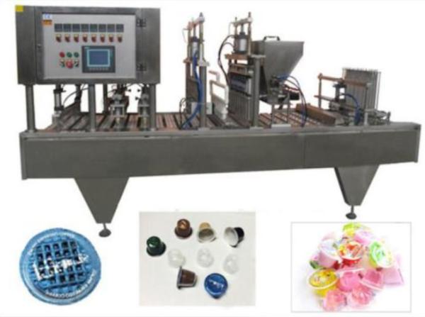 Buy cheap Liner Type 6 Lane 100g Automatic Cup Coffee Capsule Sealing Machine NC-4 from wholesalers