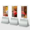 Buy cheap Clear 8mm Glass Frame 55" Digital Display Multi Media Player Dual Screens from wholesalers
