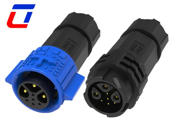 Buy cheap 3+5 Pin Waterproof Outdoor Cable Connector Circular 8 Pin Male Female Connector from wholesalers