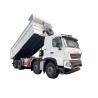 Buy cheap Max Speed 75 Km/H Tubeless Tire Design Used HOWO 8X4 Tipper Truck for Heavy Loads from wholesalers