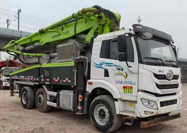 Buy cheap 2021 Used Hydraulic Concrete Pump 43 Meters With 3 Axles Mercedes Benz Chassis from wholesalers