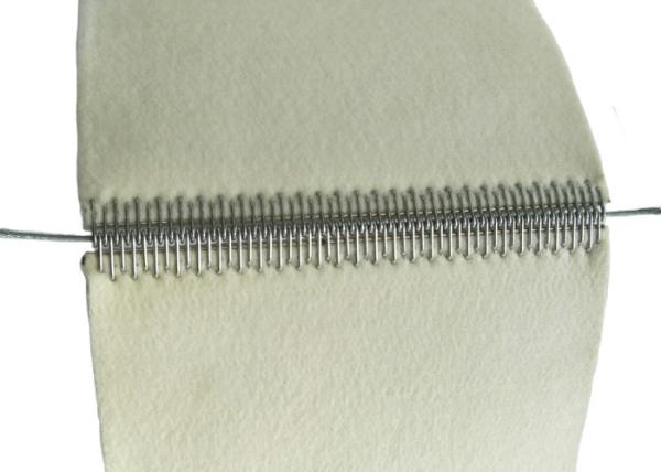 Quality Chemical Fiber Flatwork Ironer Belts Natural White 160-180°C Working Temperature for sale