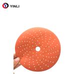 220 Grit 6 Inch Round Sanding Discs Multihole For Automobile Car