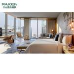 Natural Texture E1 Grade Plywood Luxury Hotel Bedroom Furniture