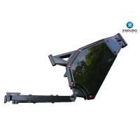 Buy cheap 8000w Electric Enduro Mtb Frame , Carbon Steel Cool Bike Frames Full Suspension product