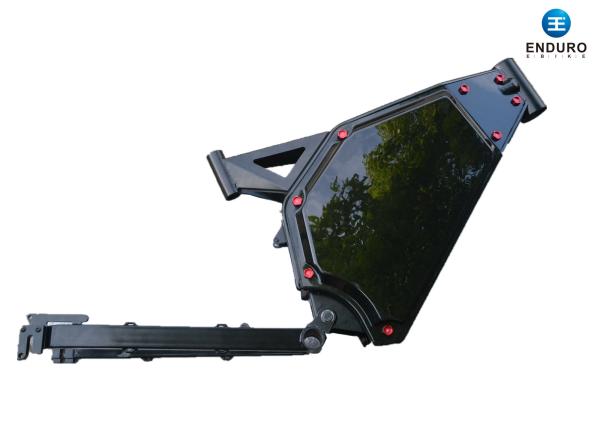 Buy cheap Matte Black Mountain Bike Frame , Steel Mtb Frame Suspension Design from wholesalers
