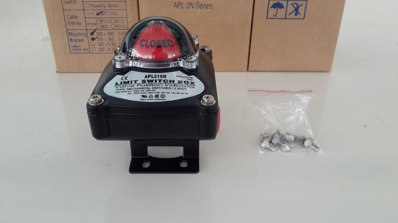 limit switch box for pneumatic rotary actuator APL-210N