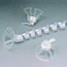 Buy cheap Clear Cup N Balloon Fasteners Balloon Cups Plastic Material With Ribbon from wholesalers
