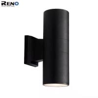 Buy cheap Outdoor Wall Mounted LED Lamps AC85V-220V 5W*2 COB Aluminum Black product