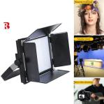 Professional Audio 240V Studio Led Video Panel Light DMX With sunshade
