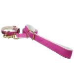 Durable Running Canvas Padded Pet Dog Leash , Colorful European Dog Leash