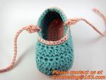Crochet Baby, Booties, Socks Knitted, Newborn Loafers Shoes Plain Infant