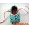 Buy cheap baby moccasins Newborn baby girl shoes crochet baby shoes infant sandals crochet kids slip from wholesalers