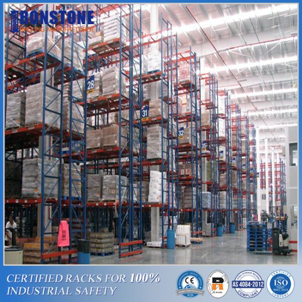 Quality High Compatible Steel Storage Rack With US Teardrop Rack, Europe And Australia Standard for sale