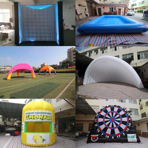 Large Inflatable Snow Globe For Outdoor Christmas Decoration EN14960