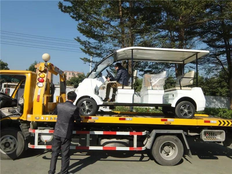 11 Seater Electric Sightseeing Bus Tourist Car with Zero Pullution Green Energy