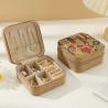 Buy cheap ORIGINAL PREMIUM CORK JEWELRY BOX PORTABLE TRAVEL EARRINGS RING NECKLACE STORAGE BOX from wholesalers
