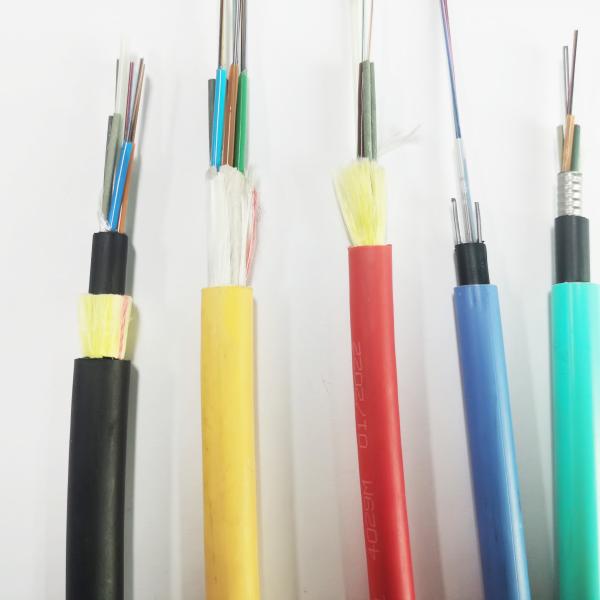 Outdoor 2-288 Cores Fiber Optic Cable Aerial Overhead Direct Burial Duct Piping