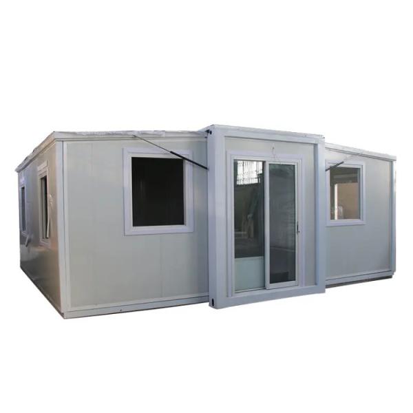White Modular Hurricane Luxury 40 20 ft 2 Bedroom 3 Bedroom Prefab Expandable