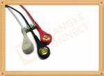 Medical Hellige ECG Trunk Cable , ECG Snap Connector With TPU Material
