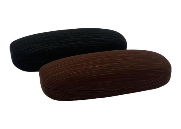 Buy cheap Dark Brown Metal Glasses Case , Clamshell Glasses Case For Kids from wholesalers