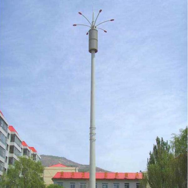 Buy cheap ISO 9001 Octagonal Tapered 40m Monopole Steel Tower from wholesalers