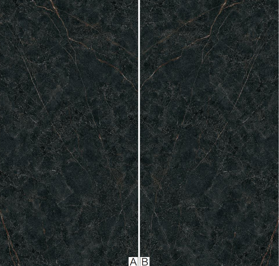 Black 800x2600x12mm Sintered Stone Slabs Large Table Top Matte TV Background Wall Floor Panel