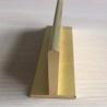 Buy cheap Aging Resistant 1000mm Length Brass T Channel For Construction from wholesalers