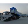 Buy cheap Dongfeng Hook Lift Garbage Truck , 12 Tons 12cbm Roll Off Container Garbage Truck from wholesalers