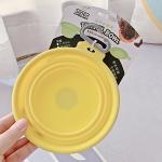 Travel 100% Pure Silicone Dog Bowl Foldable For Journeys Hiking Kennels &
