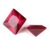 Buy cheap Princess Square Cut Synthetic Ruby 5# Corundum Loose Gemstone Moissanite For Engagement Rings from wholesalers