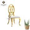 Buy cheap Wedding 201 Stainless Steel Chair With PU Cushion 43*50*90cm from wholesalers