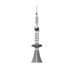 Conductive Decorative Lightning Protection Rod , ESE Lightning Conductor