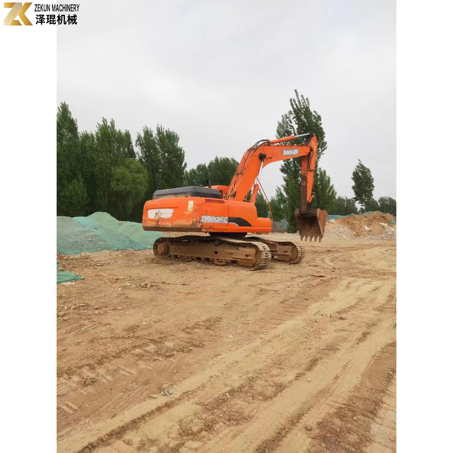 30 Ton Doosan DH300 Used Crawler Excavator DH300LC-7 127KW