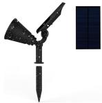 Warm White 3.7v Solar Powered Landscape Spotlights