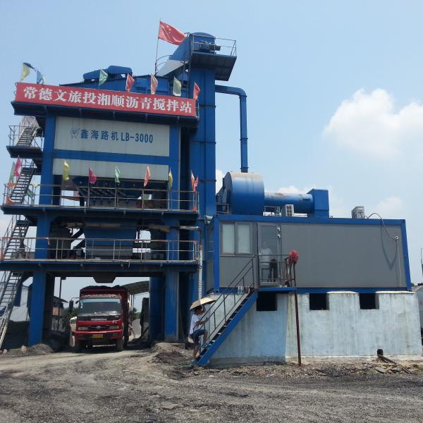 Buy cheap Stationary Central Bitumen Production Asphalt Mixing Plant 120TPH Touchscreen from wholesalers
