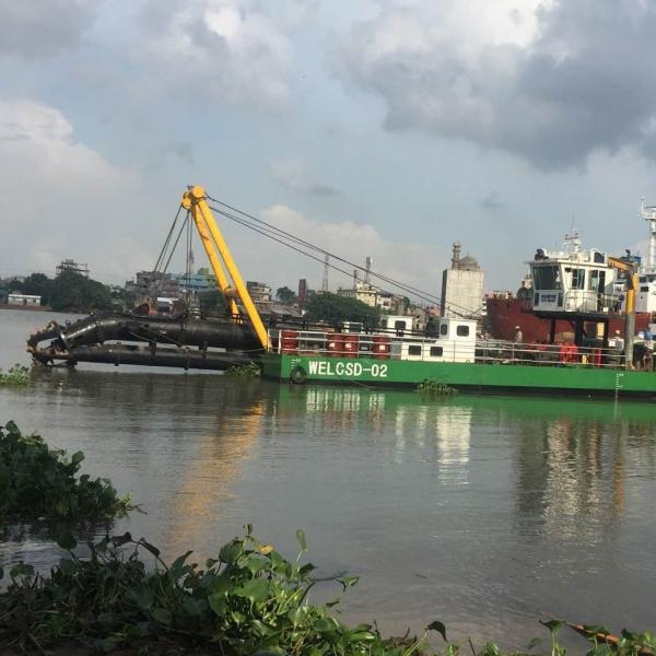 Buy cheap 16 Inch River Sand Dredger Sand Mining River Dredging Equipment Good Adaptability from wholesalers
