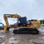 Used Caterpillar 320D2L Hydraulic Excavator 1m³ Bucket Capacity Original CatC7.1