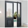 Buy cheap Finished Aluminum Double Glazed Casement Doors For Commercial Buildings And Offices from wholesalers