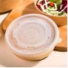 Buy cheap Waterproof Food Grade Paper Bowl Brown Takeout Ink Biodegradable Disposable Paper Bowl from wholesalers