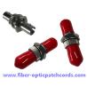 Buy cheap Fiber Optic ST Optical Fiber Adapter SM For Telecommunication Networks from wholesalers