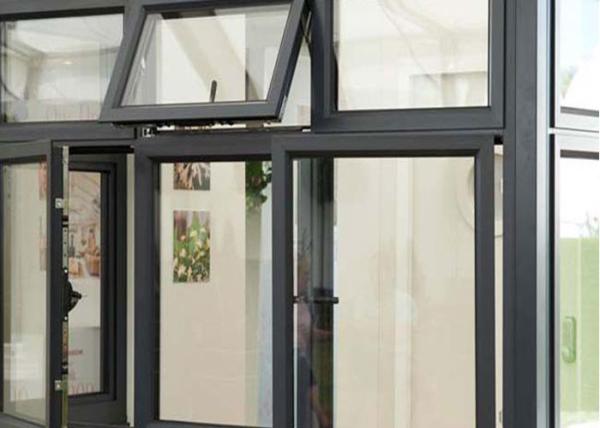Buy cheap Building Materials Swing Custom Aluminium Windows Thermal Break Profiles from wholesalers