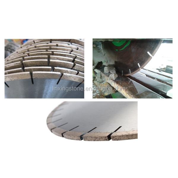 Grooved Cutting Segment for Saw Blade Machine Granite Marble