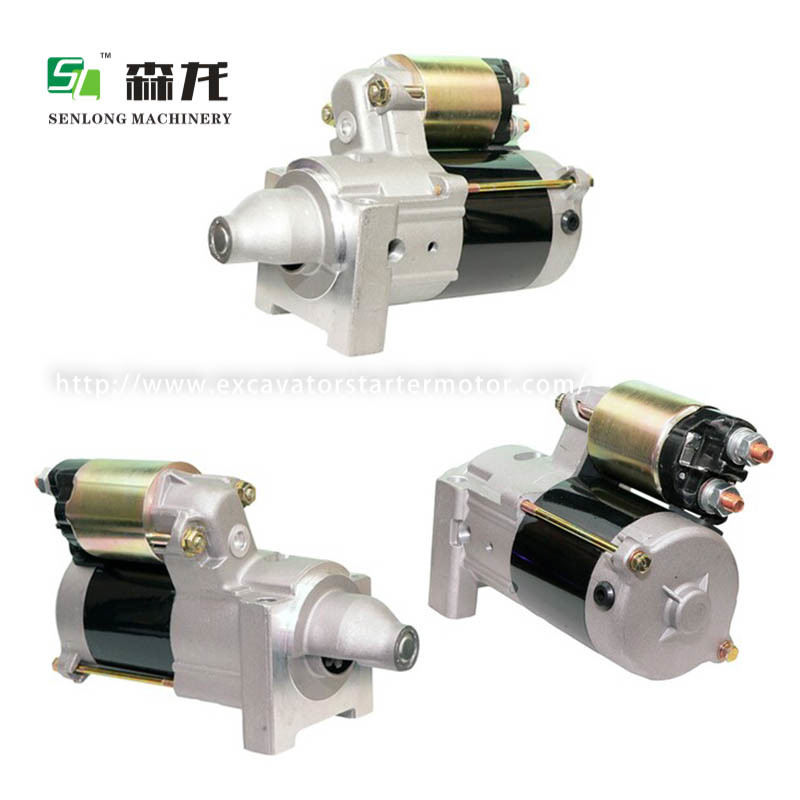 12V Starter for John Deere Gator TH 6X4 KHI Z-TRAK X465 SE501879，410-52114 AM133646 MIA11409 SE501879 190-6122 190-6159