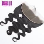 Ear To Ear Body Wave Human Hair Lace Frontal 13*4 Frontal Virgin Length 8-24